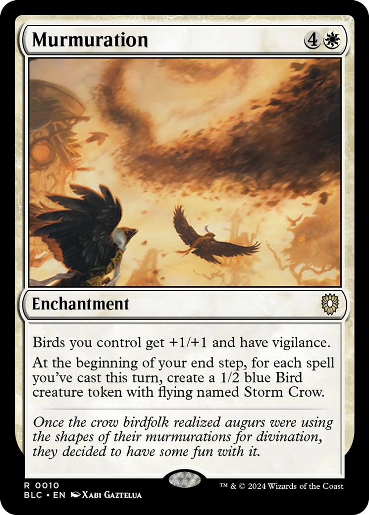 Murmuration [Bloomburrow Commander] | Odin's Place