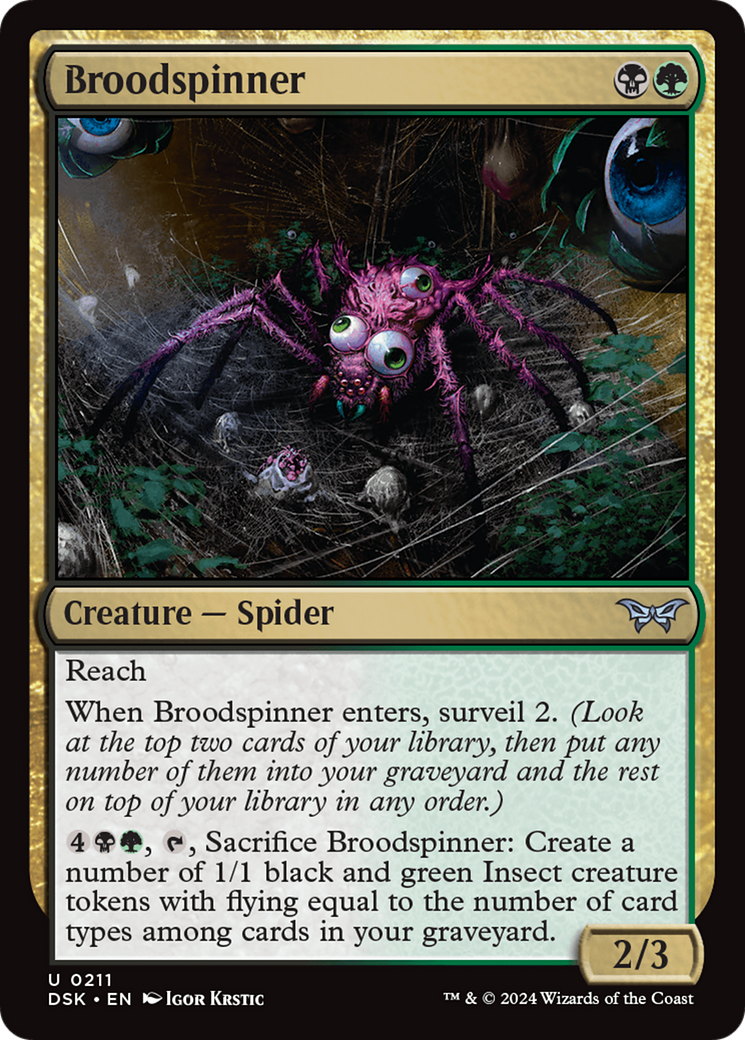 Broodspinner [Duskmourn: House of Horror] | Odin's Place