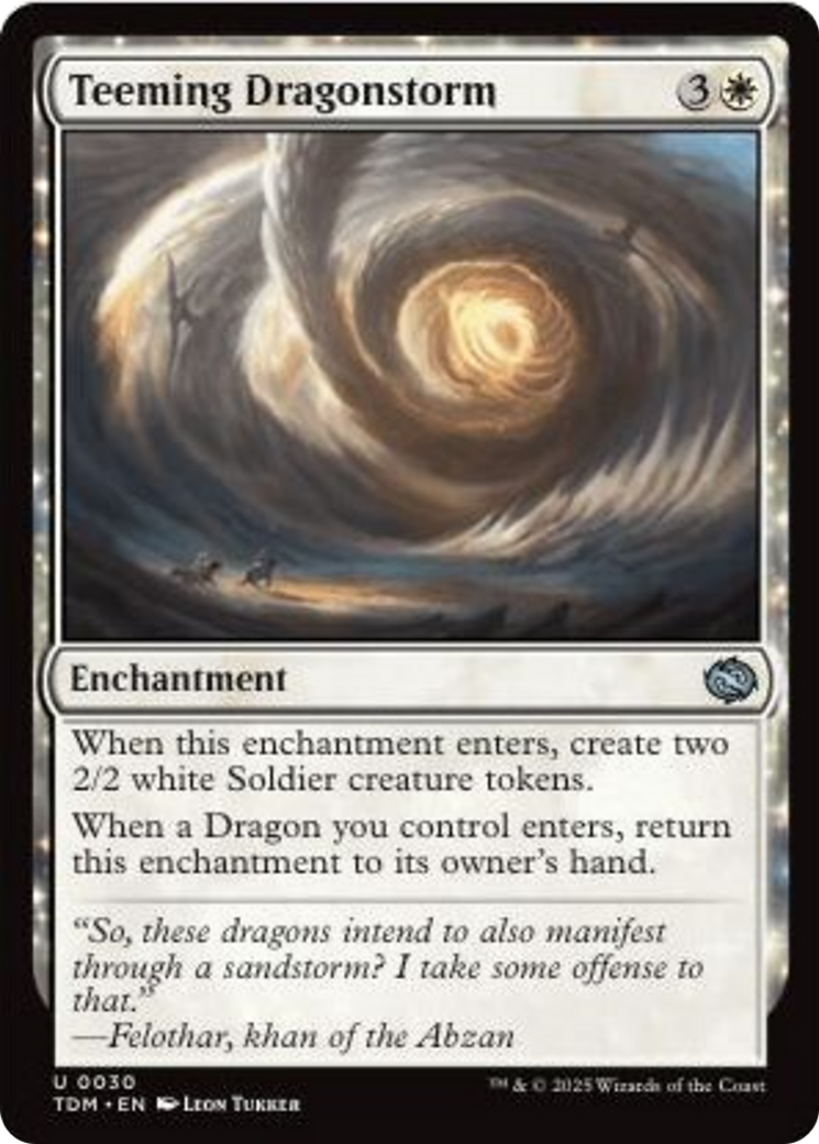 Teeming Dragonstorm (Showcase) [Tarkir: Dragonstorm] | Odin's Place