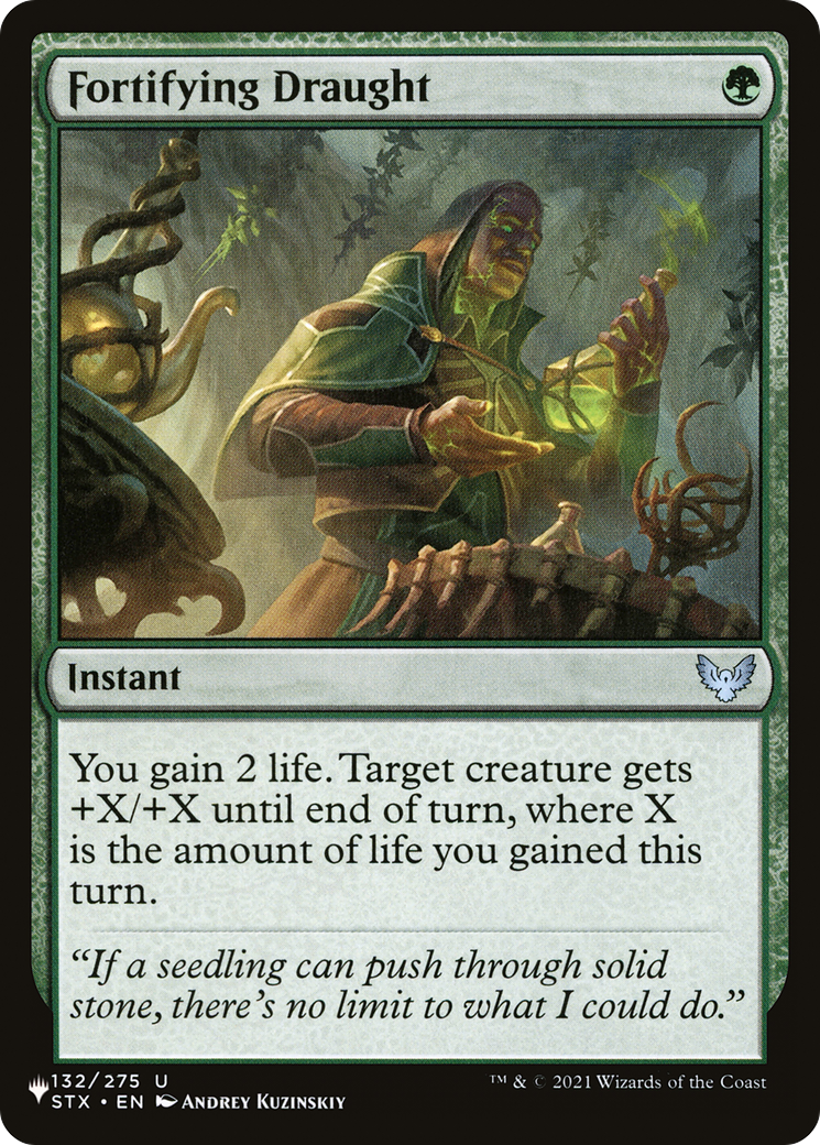 Fortifying Draught [The List] | Odin's Place