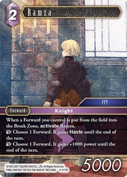 Ramza [Opus IV] | Odin's Place