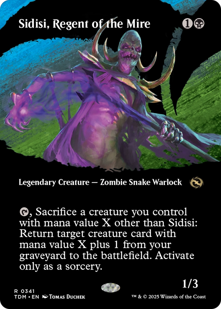 Sidisi, Regent of the Mire (Borderless) [Tarkir: Dragonstorm] | Odin's Place
