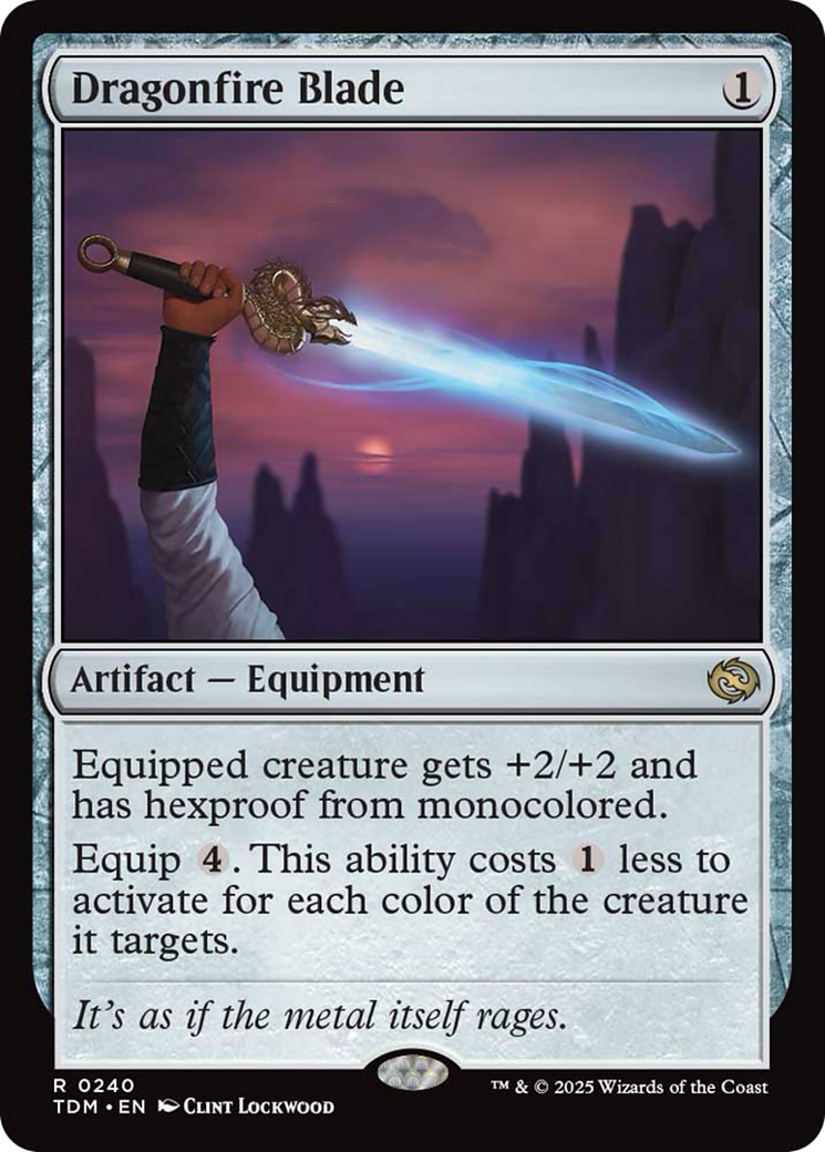 Dragonfire Blade [Tarkir: Dragonstorm] | Odin's Place