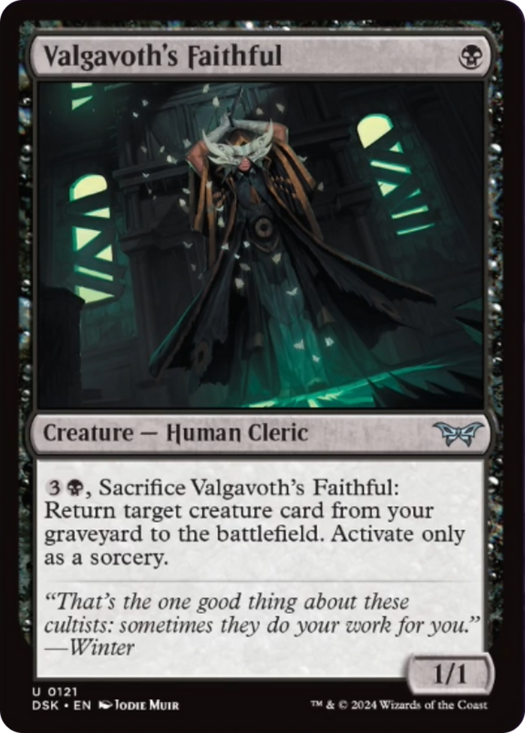 Valgavoth's Faithful [Duskmourn: House of Horror] | Odin's Place