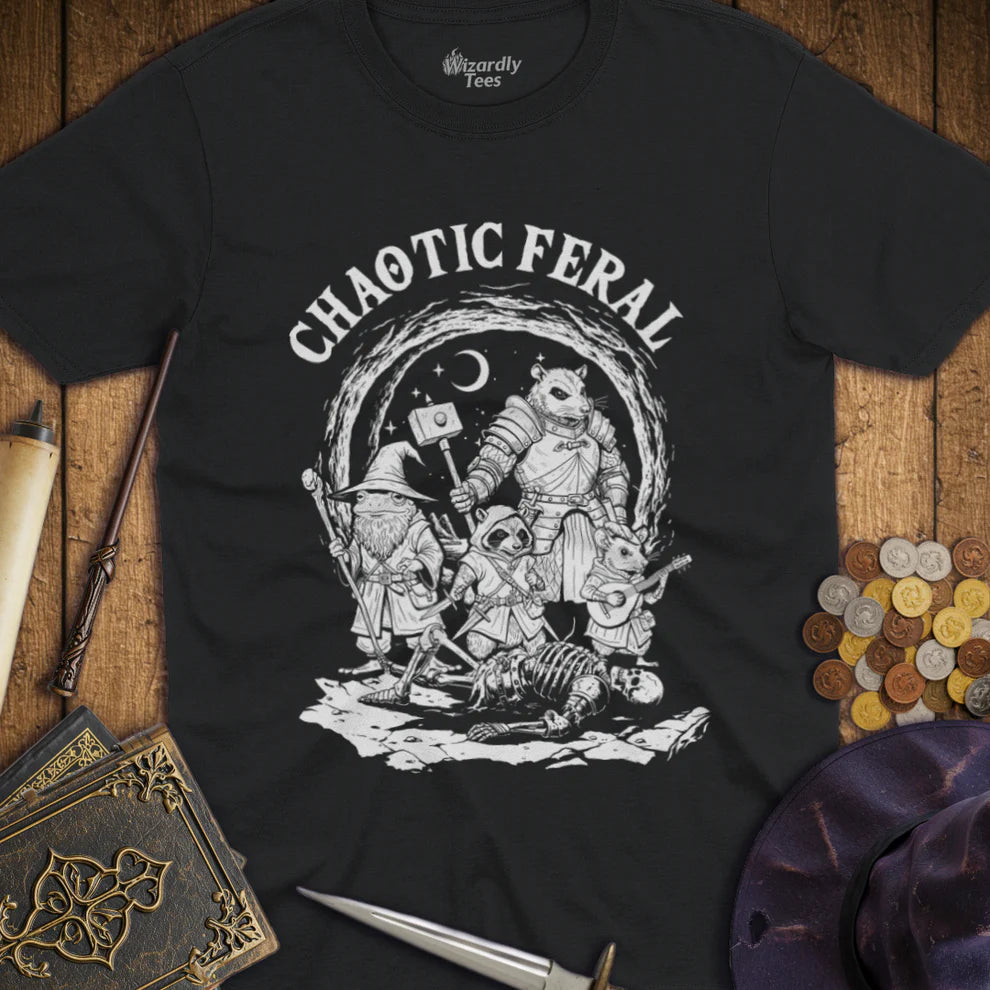 T-Shirt: Chaotic Feral | Odin's Place