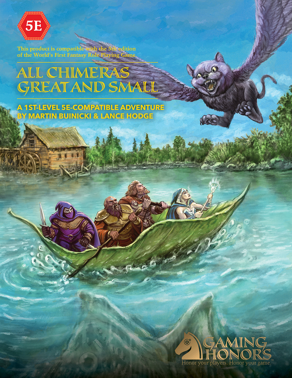 Gaming Honors RPG: All Chimeras Great and Small (5E) | Odin's Place