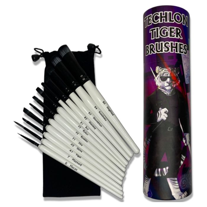 Chronicle Techlon Tiger  Drybrush Set | Odin's Place