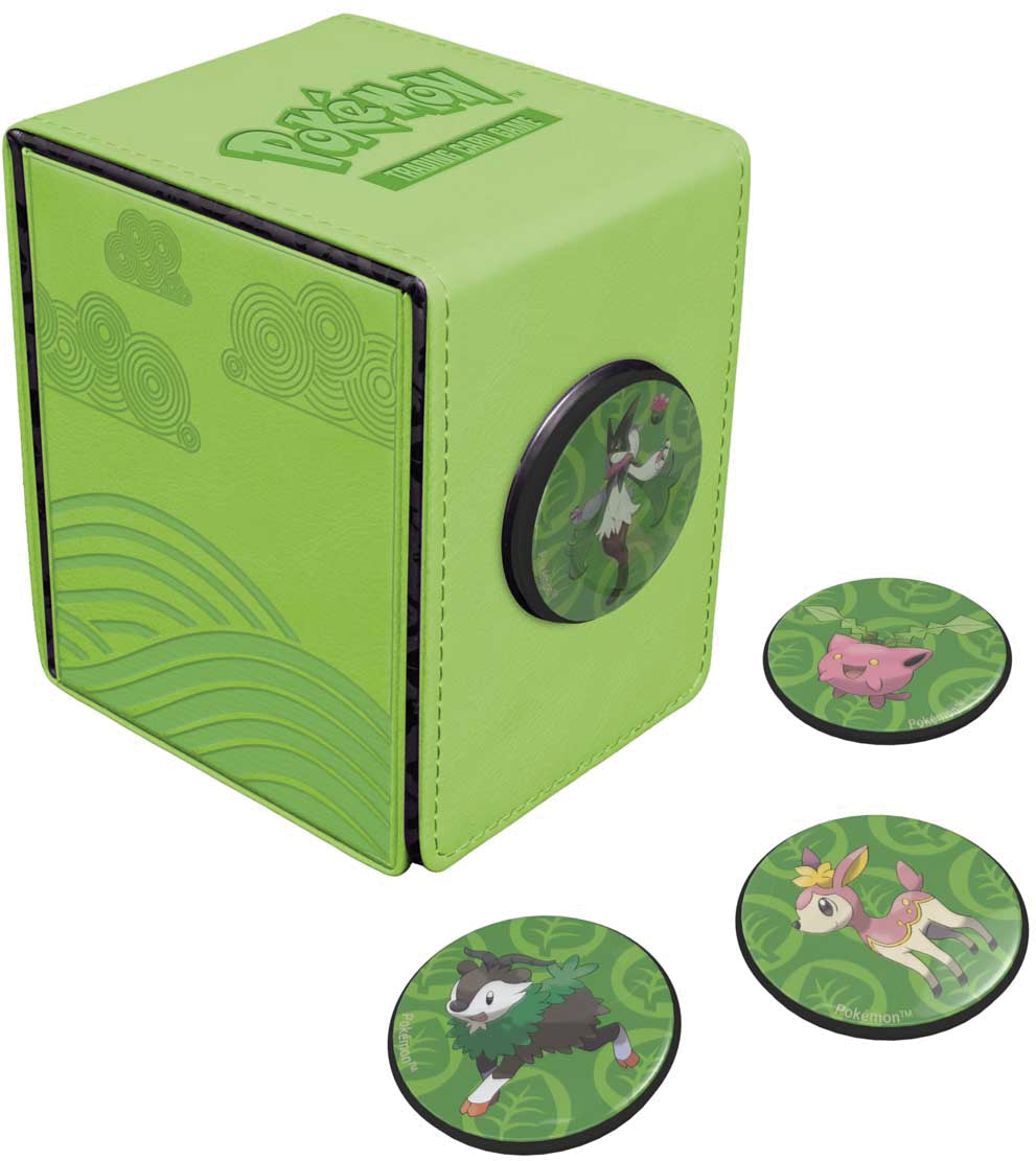 Ultra Pro Pokemon Gallery Series Morning Meadow Alcove 4-Click Deck Box | Odin's Place