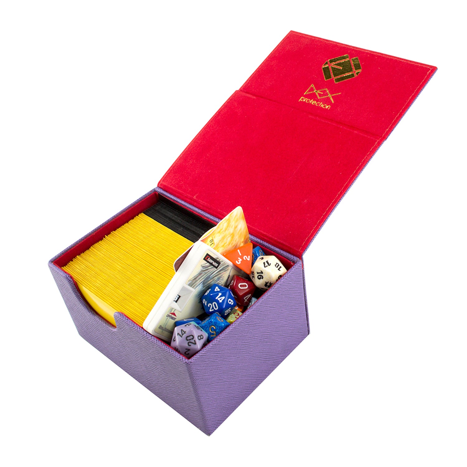 DEX Creation Line Deck Box Medium: Purple | Odin's Place