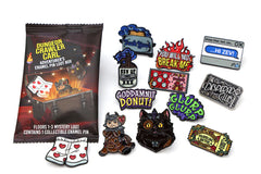 Foam Brain: Dungeon Crawler Carl Adventurer's Pin Loot Box: Floors 1-3 | Odin's Place