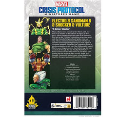 MARVEL: CRISIS PROTOCOL – ELECTRO & SANDMAN & SHOCKER & VULTURE | Odin's Place