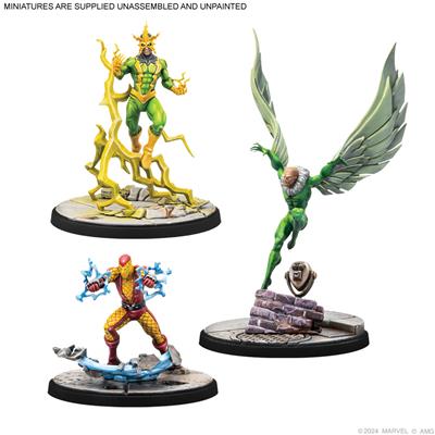 MARVEL: CRISIS PROTOCOL – ELECTRO & SANDMAN & SHOCKER & VULTURE | Odin's Place