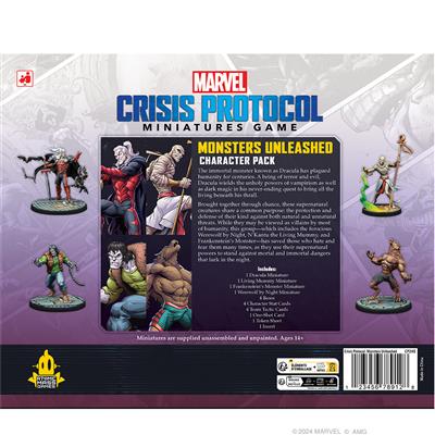 Marvel Crisis Protocol: Monsters Unleashed Character Pack | Odin's Place