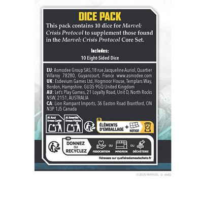 Marvel Crisis Protocol Dice Pack | Odin's Place