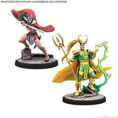 Marvel Crisis Protocol: Mighty Thor, Lady Sif, Thor Hero of Midgard & Loki Prince of Lies | Odin's Place