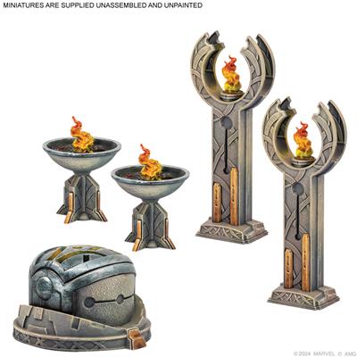 Marvel Crisis Protocol: Battle for Asgard Terrain Pack | Odin's Place
