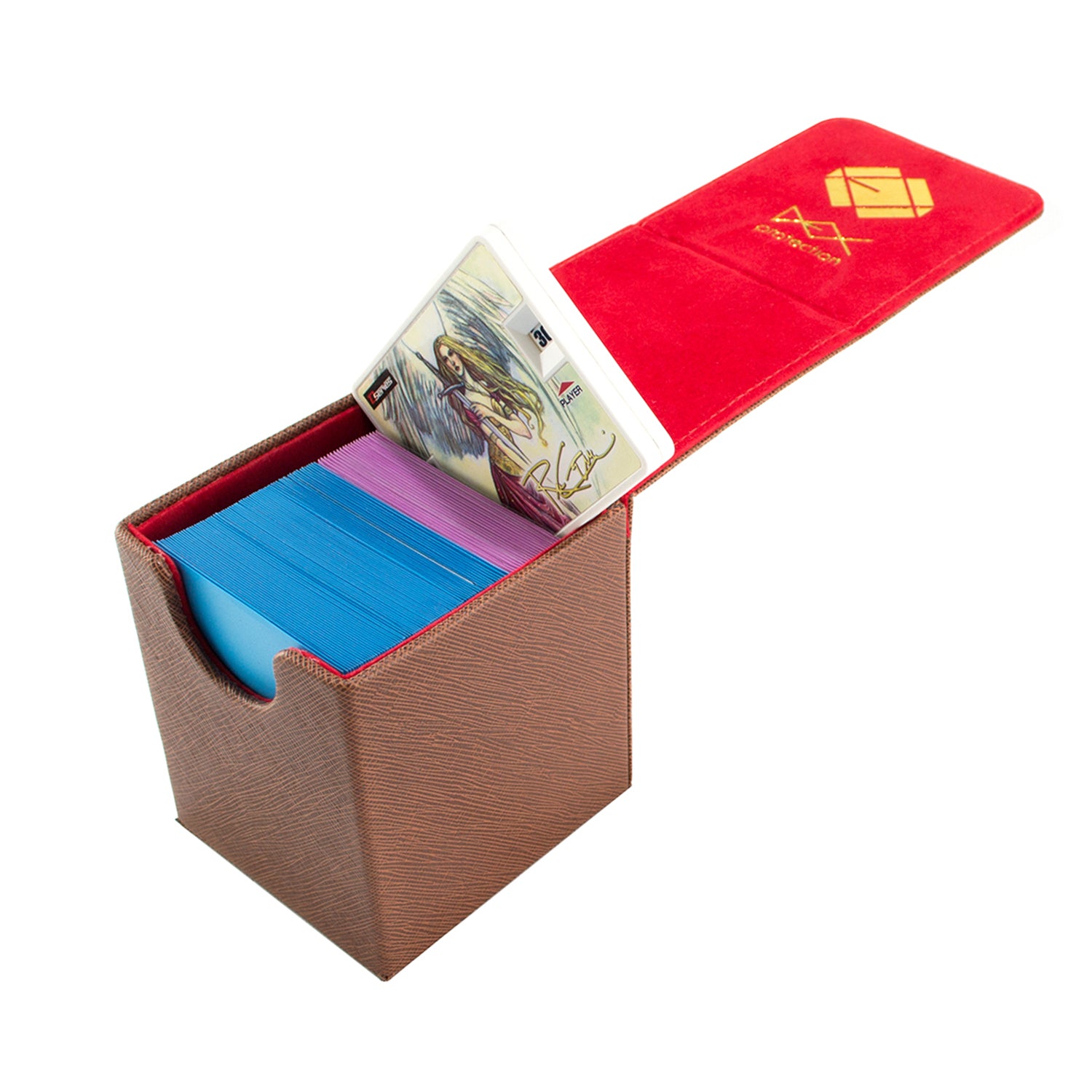 DEX Creation Small Deck Box Brown | Odin's Place
