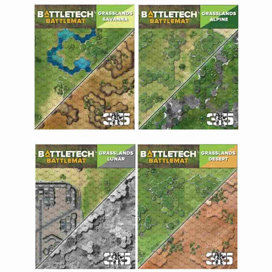 Battletech: Battle Mat - Grasslands/Alpine | Odin's Place