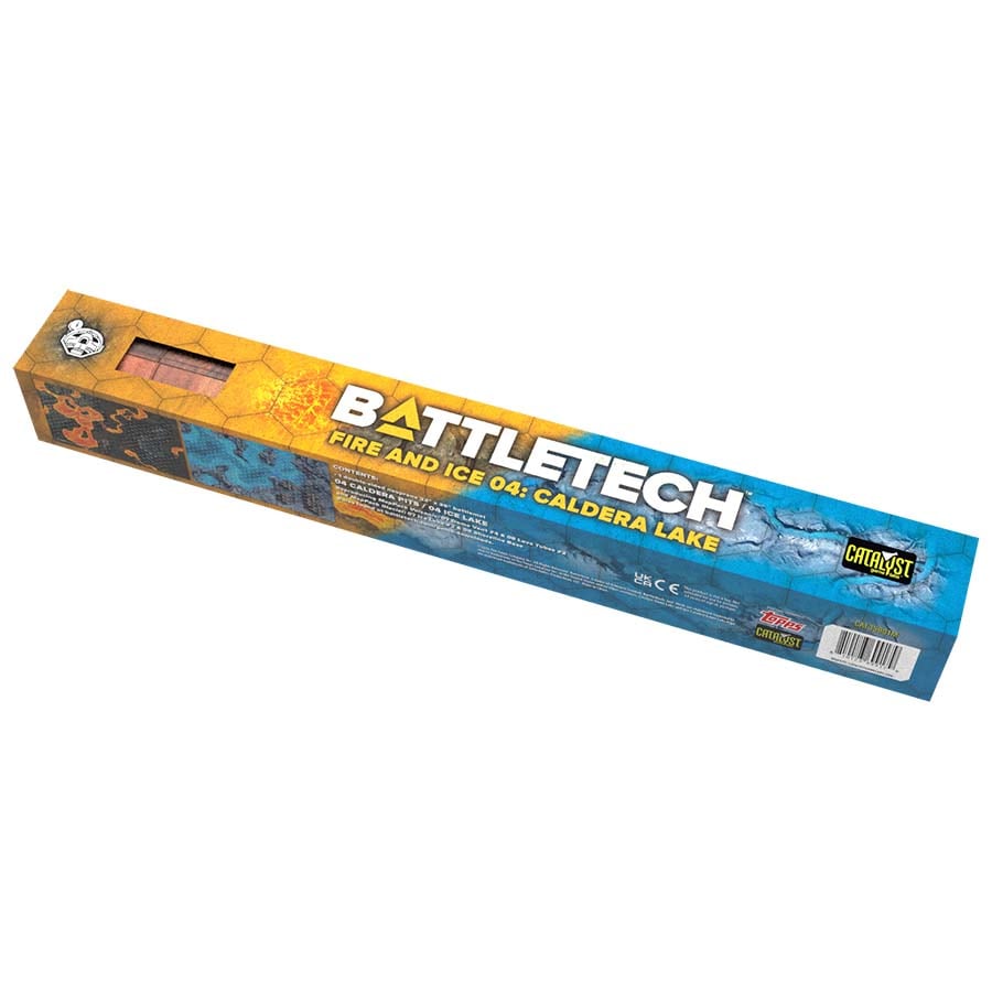 BattleTech: BattleMat - Fire and Ice 04: Caldera Lake | Odin's Place