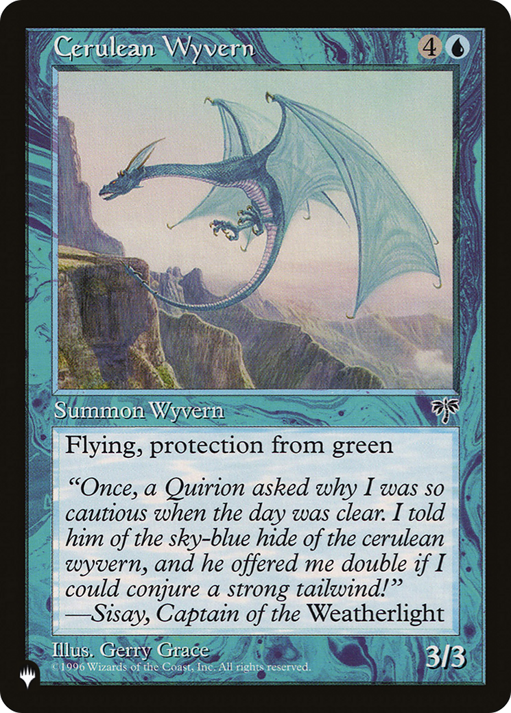 Cerulean Wyvern [The List] | Odin's Place
