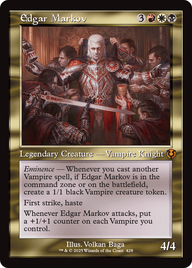 Edgar Markov (Retro Frame) [Innistrad Remastered] | Odin's Place