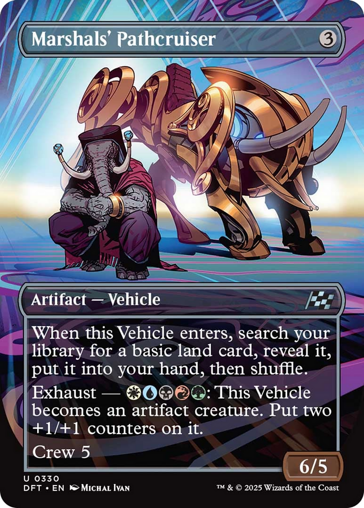 Marshals' Pathcruiser (Borderless) [Aetherdrift] | Odin's Place