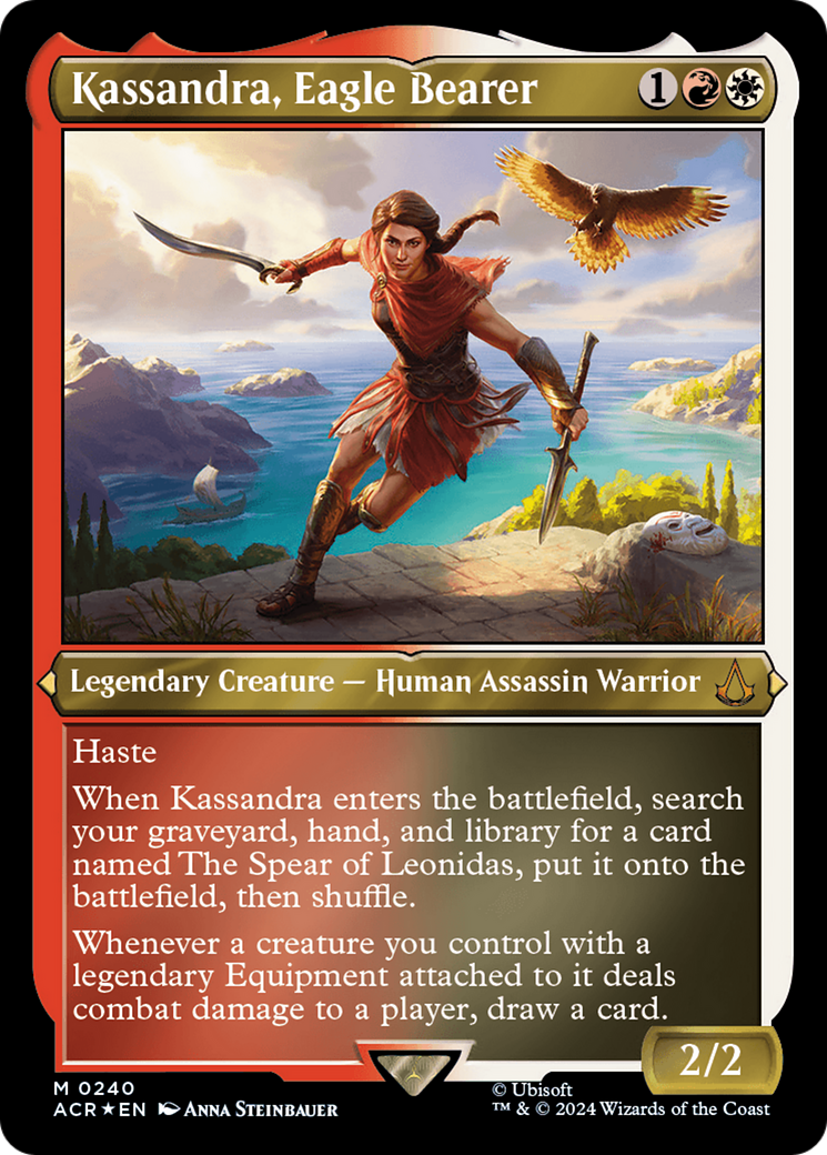 Kassandra, Eagle Bearer (Foil Etched) [Assassin's Creed] | Odin's Place