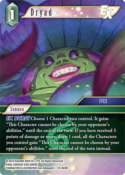 Dryad EX [Opus XIII: Crystal Radiance] | Odin's Place