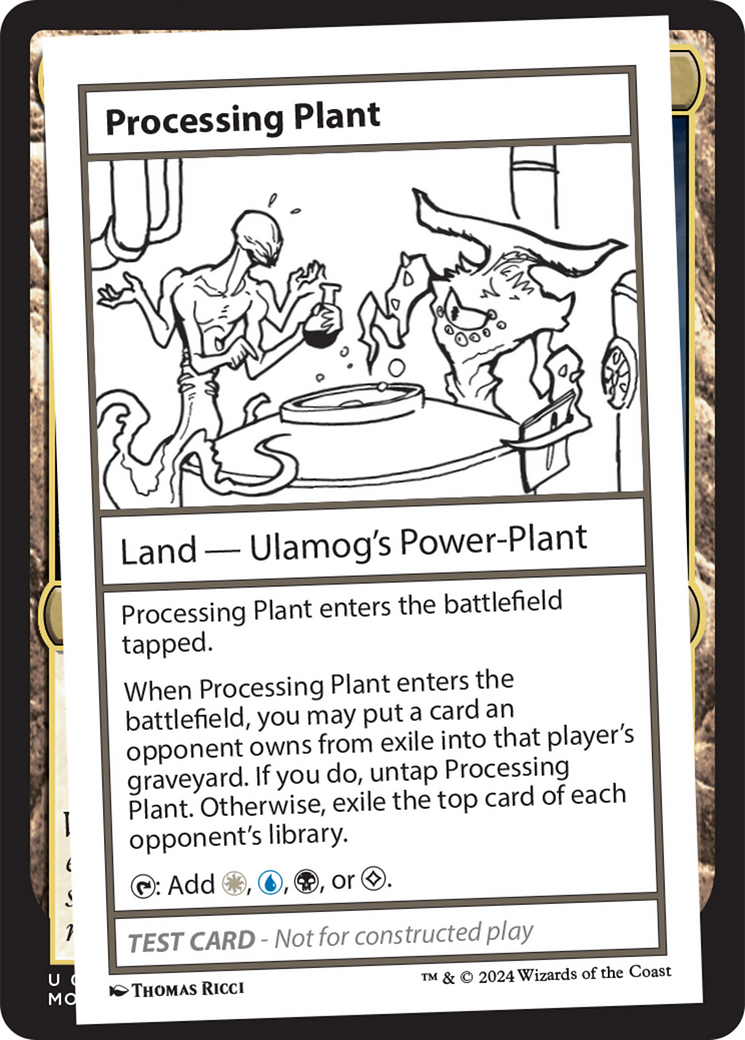 Processing Plant [Mystery Booster 2 Playtest Cards] | Odin's Place