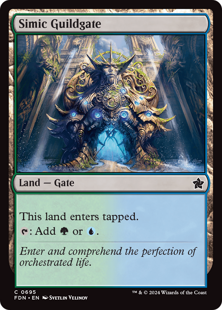 Simic Guildgate [Foundations] | Odin's Place
