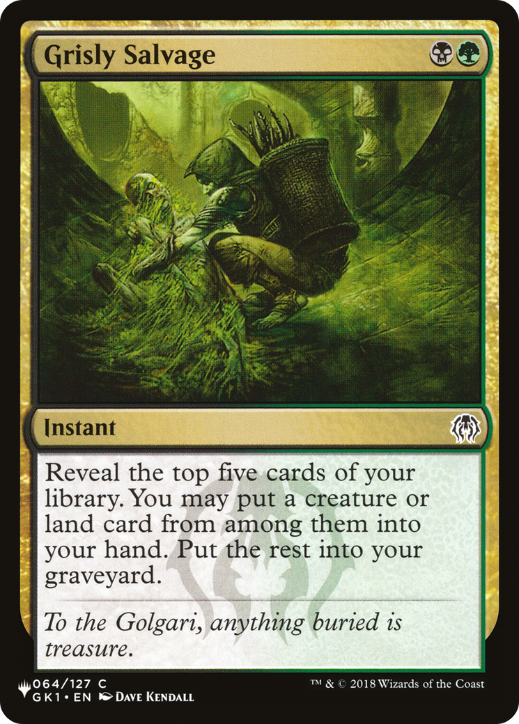 Grisly Salvage [The List] | Odin's Place