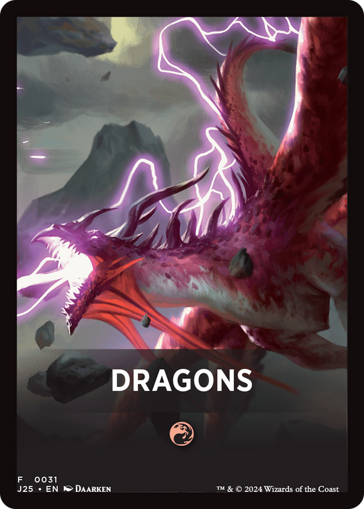 Dragons Theme Card [Foundations Jumpstart Front Cards] | Odin's Place