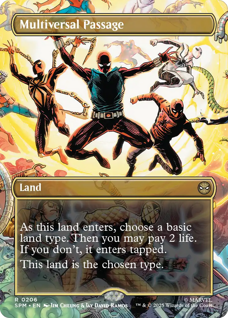 Multiversal Passage (Borderless) [Marvel's Spider-Man] | Odin's Place