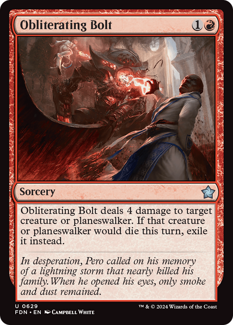 Obliterating Bolt [Foundations] | Odin's Place