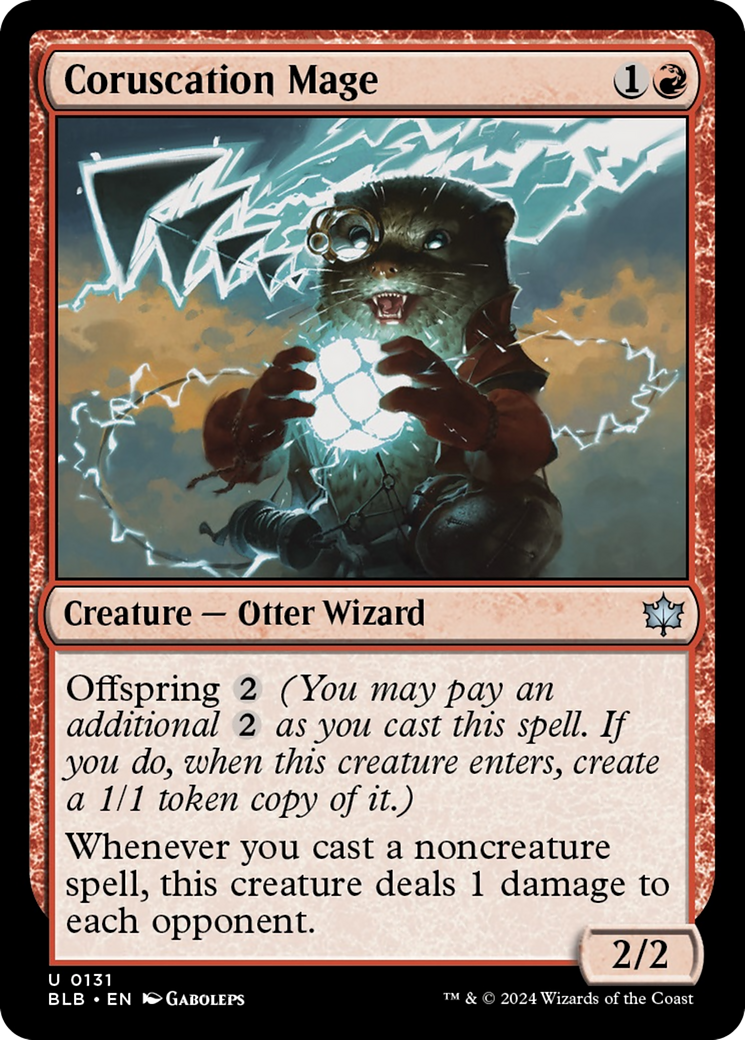 Coruscation Mage [Bloomburrow] | Odin's Place