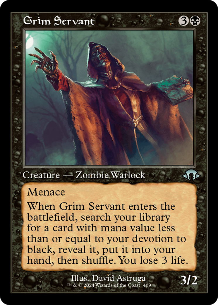 Grim Servant (Retro) [Modern Horizons 3] | Odin's Place