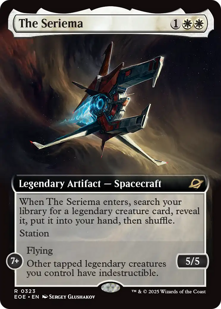 The Seriema (Extended Art) [Edge of Eternities] | Odin's Place