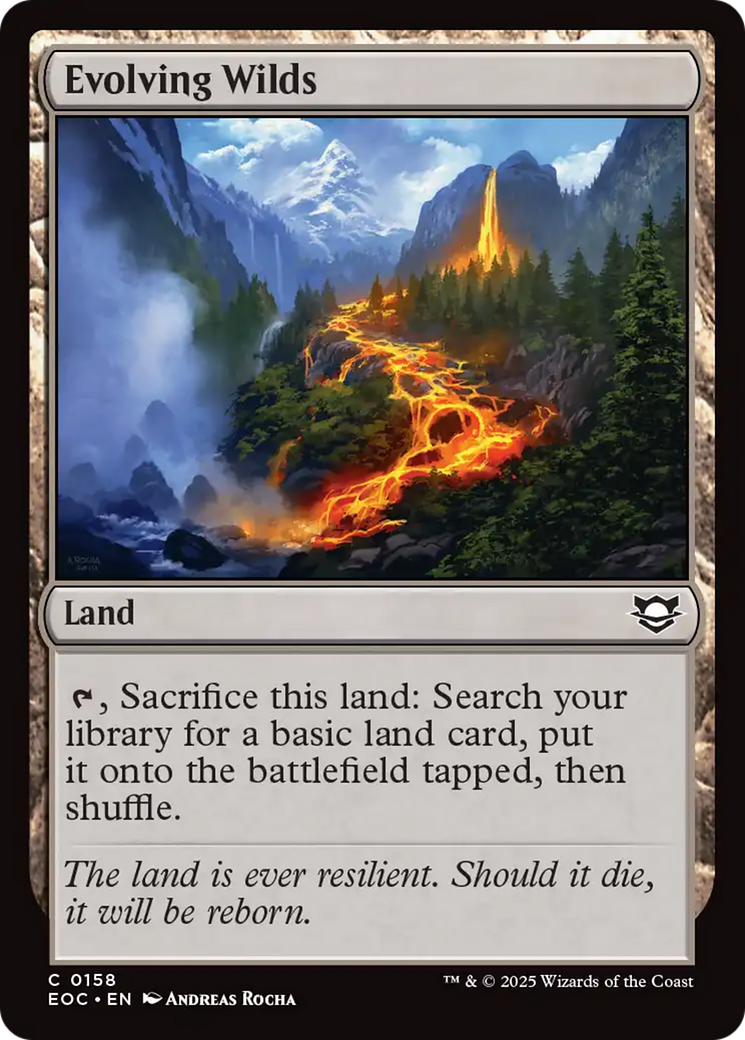Evolving Wilds [Edge of Eternities Commander] | Odin's Place
