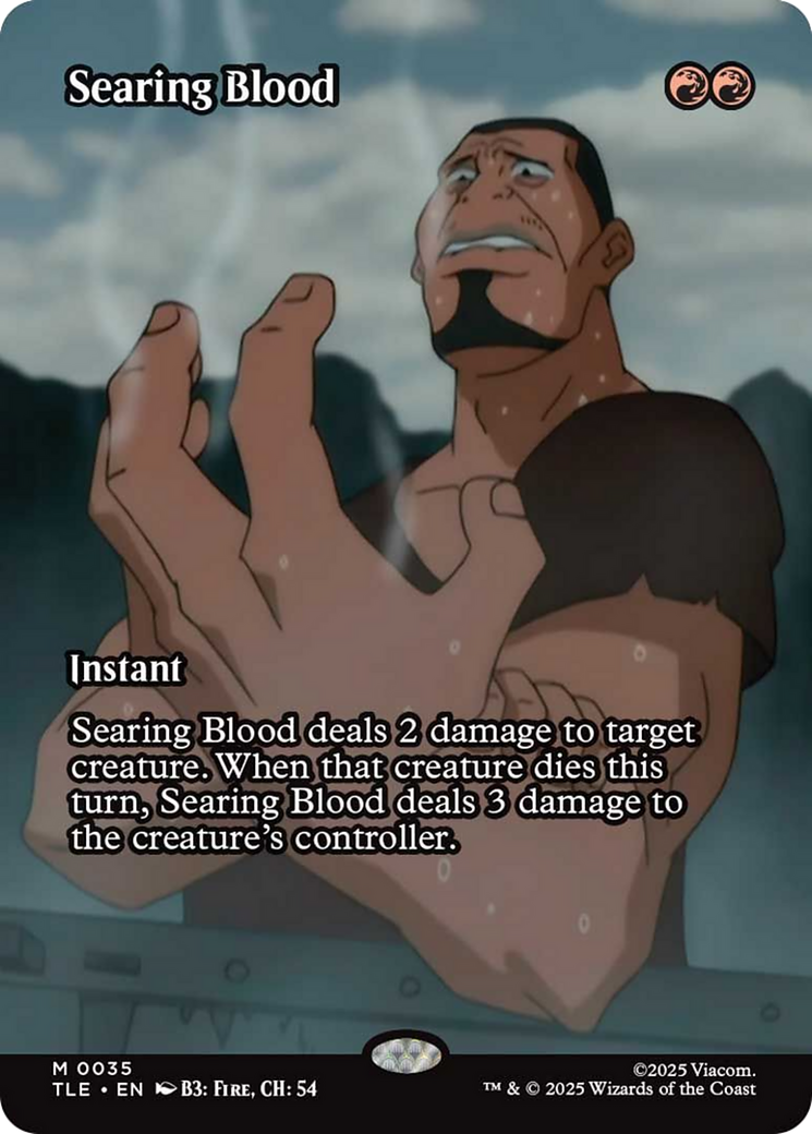 Searing Blood (Borderless) [Avatar: The Last Airbender: Eternal-Legal] | Odin's Place