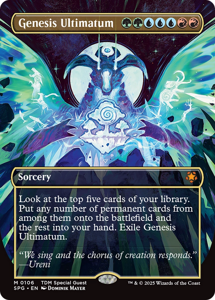 Genesis Ultimatum (Borderless) [Tarkir: Dragonstorm Special Guests] | Odin's Place