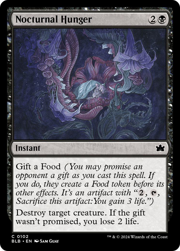 Nocturnal Hunger [Bloomburrow] | Odin's Place