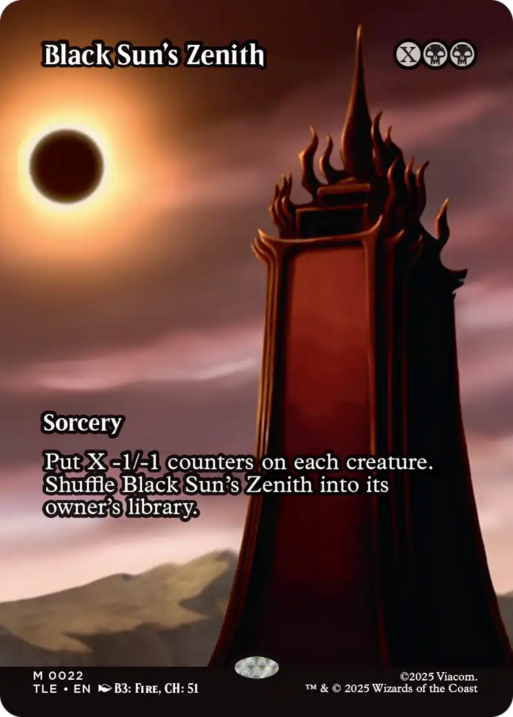 Black Sun's Zenith (Borderless) [Avatar: The Last Airbender: Eternal-Legal] | Odin's Place
