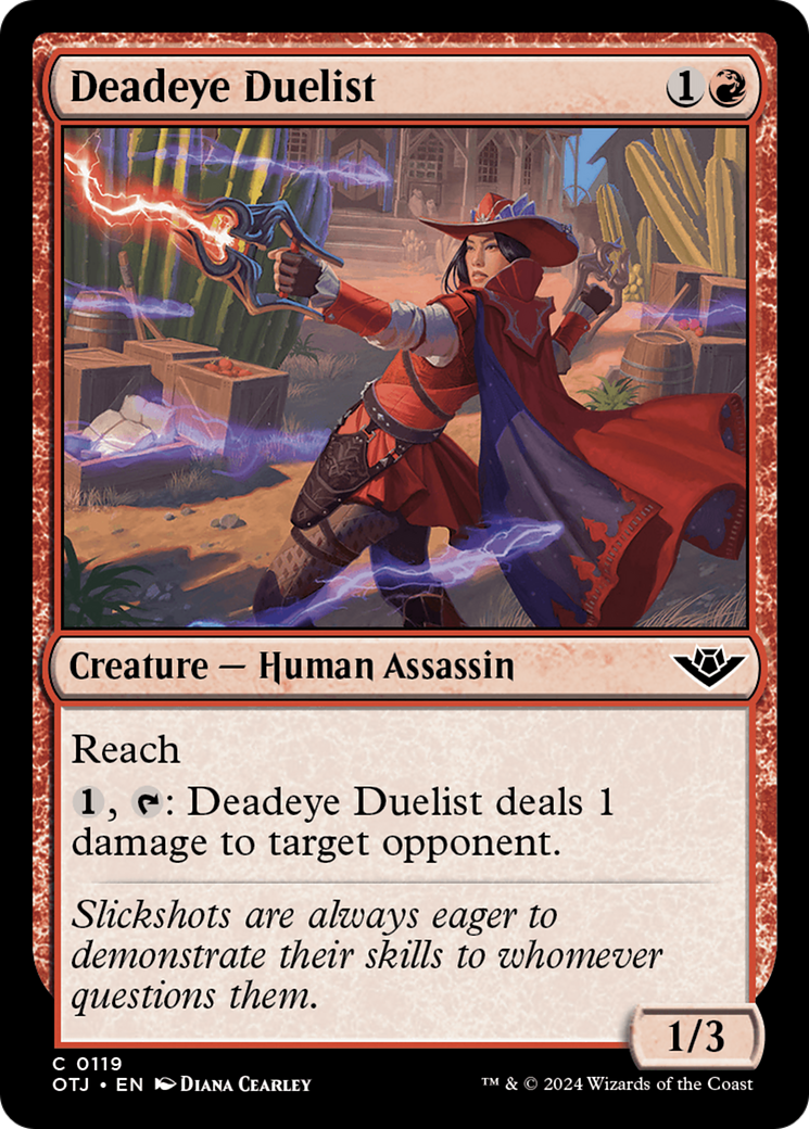 Deadeye Duelist [Outlaws of Thunder Junction] | Odin's Place