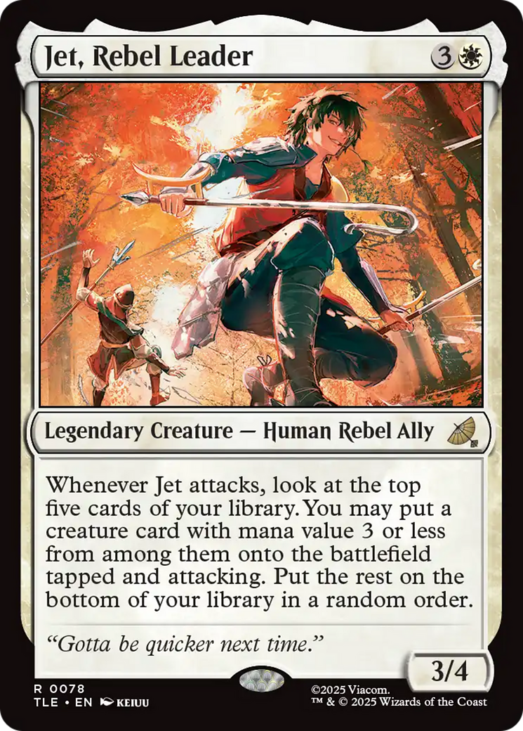 Jet, Rebel Leader [Avatar: The Last Airbender: Eternal-Legal] | Odin's Place