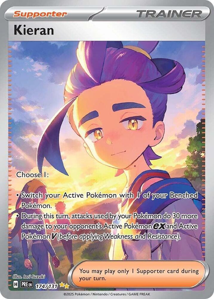 Kieran (174/131) [Scarlet & Violet: Prismatic Evolutions] | Odin's Place