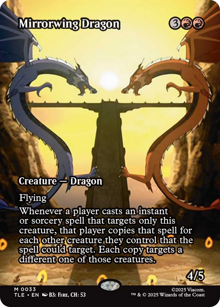 Mirrorwing Dragon (Borderless) [Avatar: The Last Airbender: Eternal-Legal] | Odin's Place