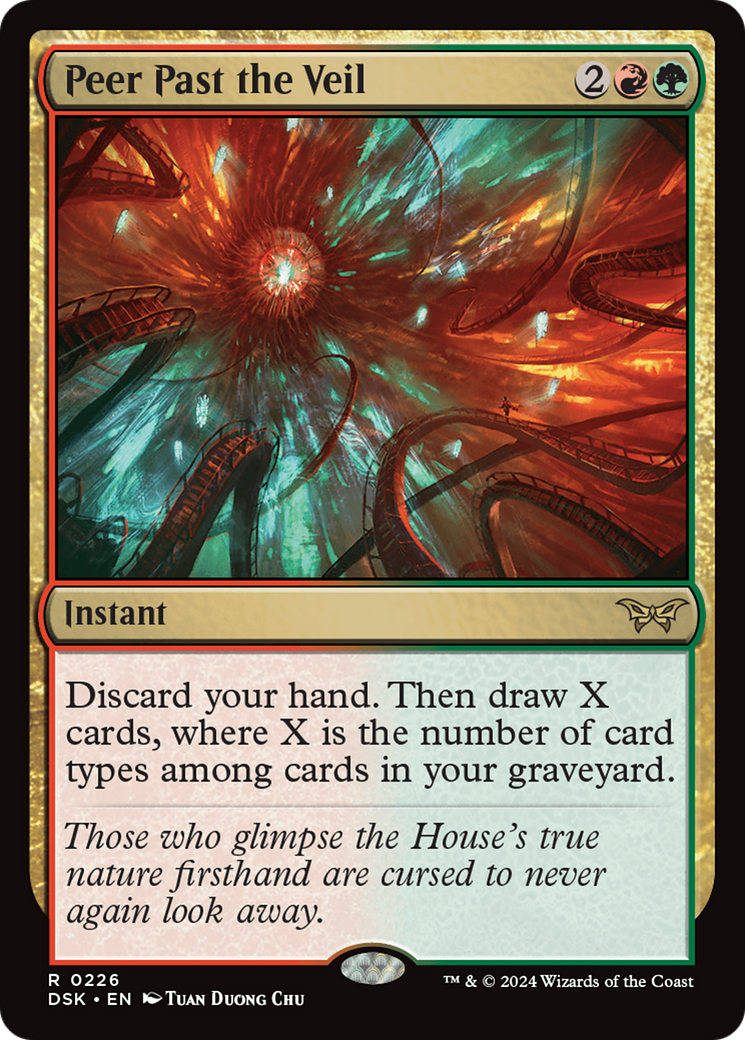 Peer Past the Veil [Duskmourn: House of Horror] | Odin's Place
