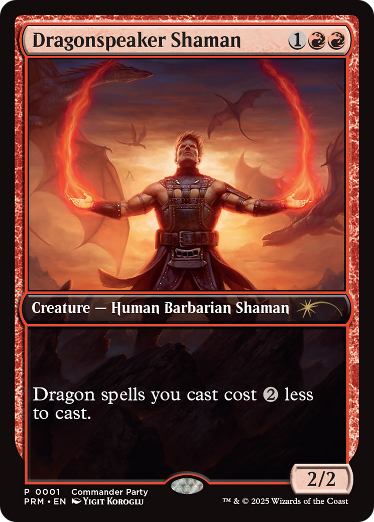 Dragonspeaker Shaman [Wizards Play Network 2025] | Odin's Place