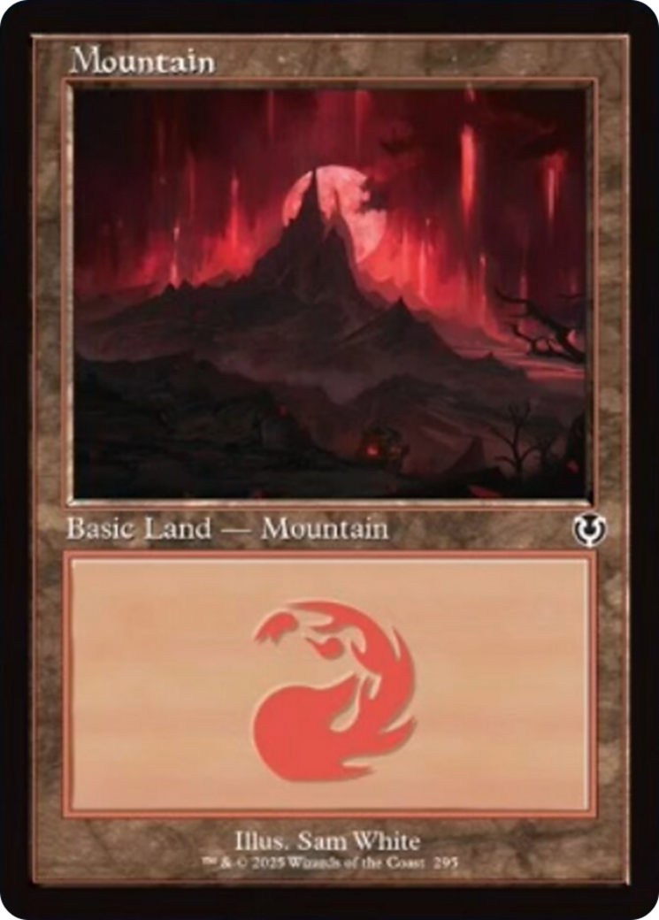 Mountain (295) (Retro Frame) [Innistrad Remastered] | Odin's Place