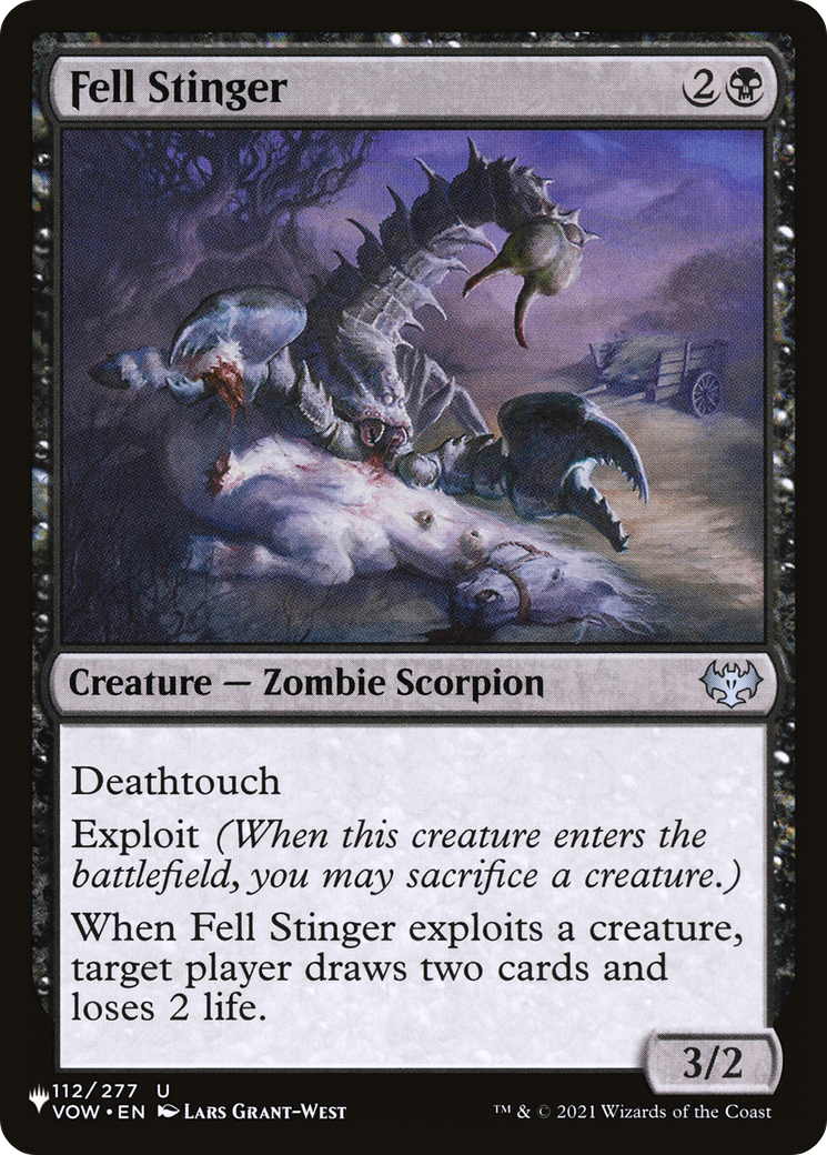 Fell Stinger [The List] | Odin's Place